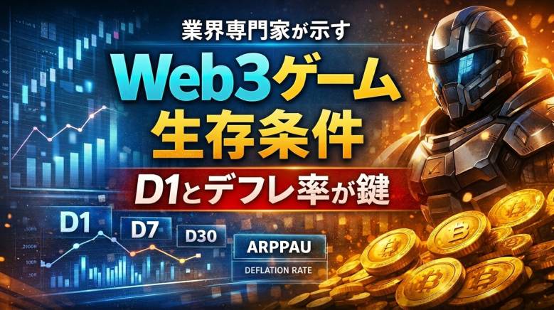 Five industry experts have released the "KPI for Sustainable Web3 Games"—D1 retention of 35-45% and achieving monthly deflation are conditions for survival.